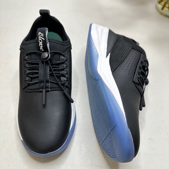 Clove Nursing Classic Sneaker Night Shift Shoes Black White Blue Women 5.5 - Picture 7 of 9